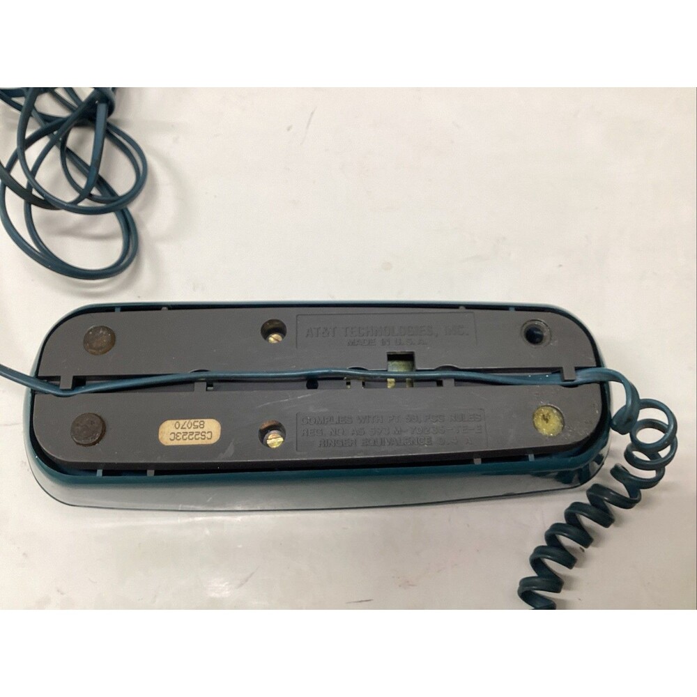 AT&T technologies inc. telephone trimline teal - Picture 7 of 9